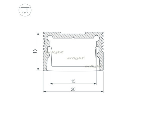Купить Профиль Arlight 036036| VIVID-LIGHT.RU