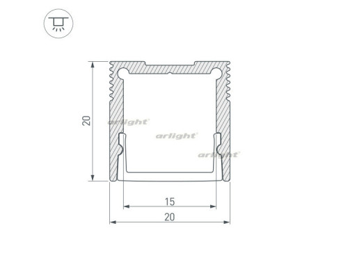 Оформить заказ Профиль Arlight 036038| VIVID-LIGHT.RU