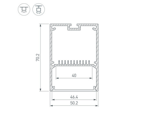Заказать Профиль Arlight 031669| VIVID-LIGHT.RU