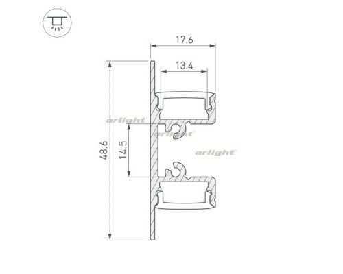 Сделать заказ Профиль Arlight 036339| VIVID-LIGHT.RU