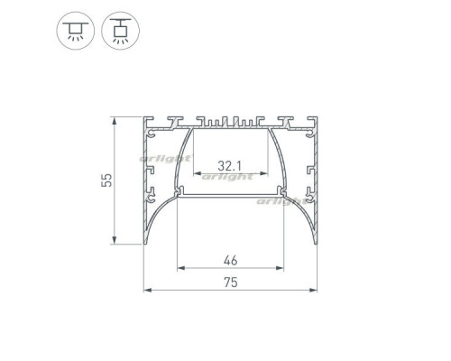 Сделать заказ Профиль Arlight 036355| VIVID-LIGHT.RU