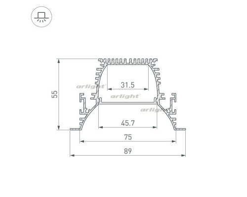 Заказать Профиль Arlight 036357| VIVID-LIGHT.RU