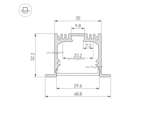 Оформить заказ Профиль Arlight 036513| VIVID-LIGHT.RU