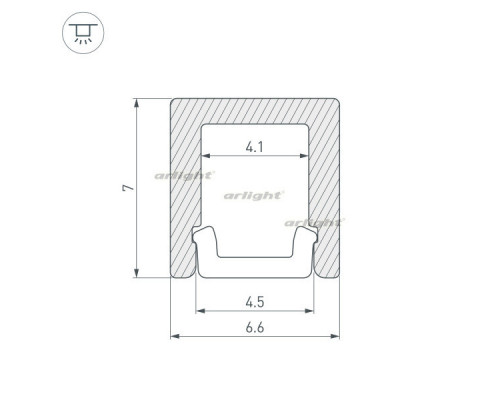 Заказать Профиль Arlight 036398| VIVID-LIGHT.RU