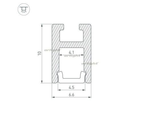 Заказать Профиль Arlight 036384| VIVID-LIGHT.RU