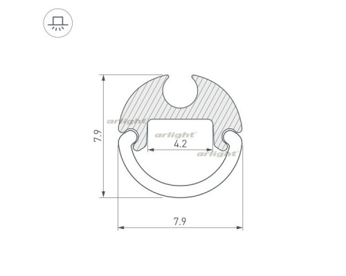 Оформить заказ Профиль Arlight 036325| VIVID-LIGHT.RU