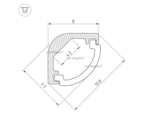 Купить Профиль Arlight 036323| VIVID-LIGHT.RU