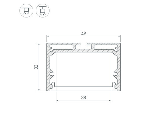 Оформить заказ Профиль Arlight 036304| VIVID-LIGHT.RU