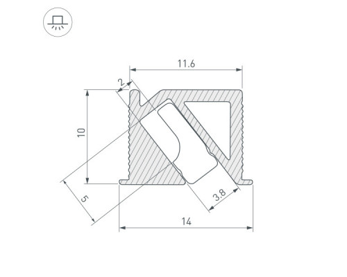 Заказать Профиль Arlight 038200| VIVID-LIGHT.RU