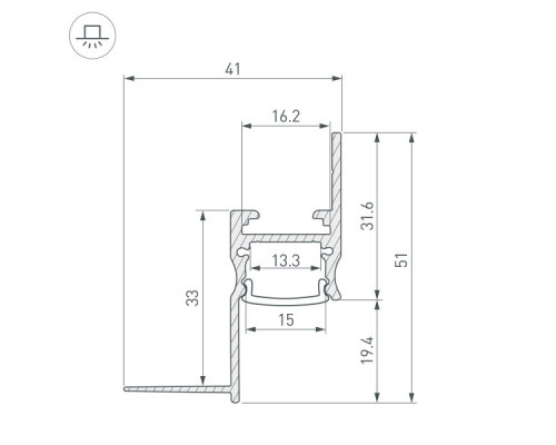 Сделать заказ Профиль Arlight 038594| VIVID-LIGHT.RU
