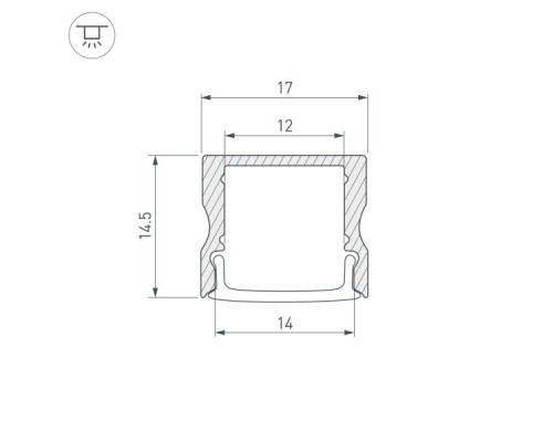 Заказать Профиль Arlight 039988| VIVID-LIGHT.RU