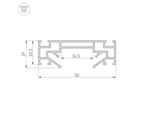 Заказать Профиль Arlight 040059| VIVID-LIGHT.RU