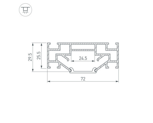 Оформить заказ Профиль Arlight 040060| VIVID-LIGHT.RU