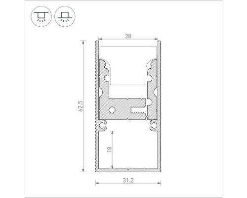 Сделать заказ Профиль Arlight 039471| VIVID-LIGHT.RU