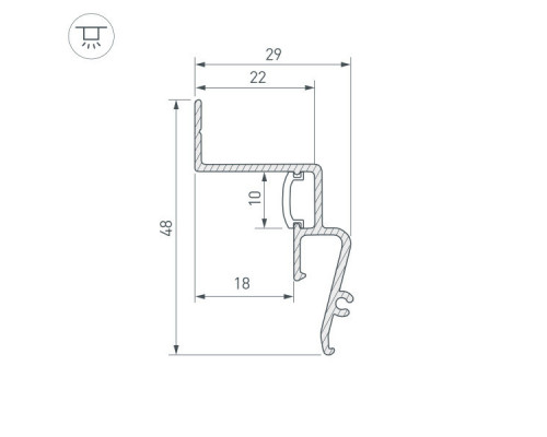 Оформить заказ Профиль Arlight 039510| VIVID-LIGHT.RU