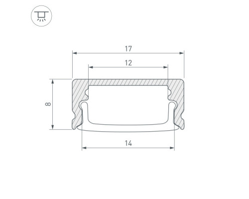 Купить Профиль Arlight 040299| VIVID-LIGHT.RU