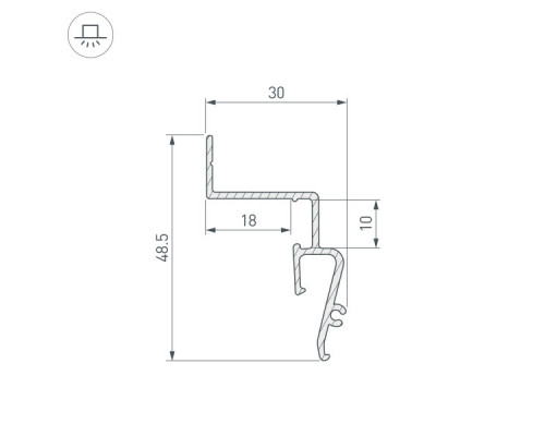 Оформить заказ Профиль Arlight 042559| VIVID-LIGHT.RU
