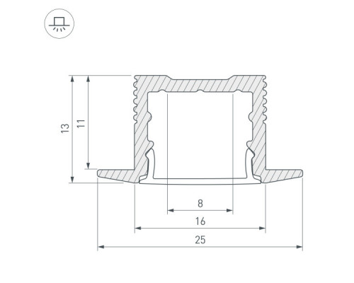 Сделать заказ Профиль Arlight 037114| VIVID-LIGHT.RU