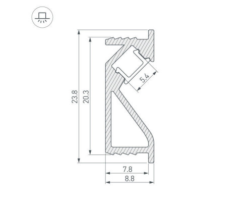 Оформить заказ Профиль Arlight 031120(1)| VIVID-LIGHT.RU