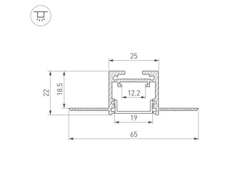 Заказать Профиль Arlight 039071| VIVID-LIGHT.RU