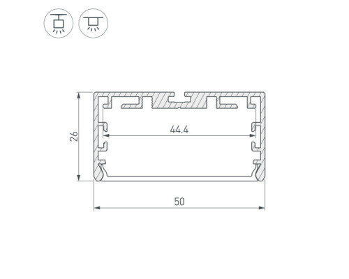 Сделать заказ Профиль Arlight 033772| VIVID-LIGHT.RU