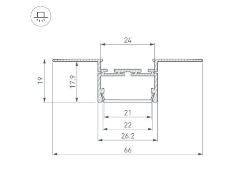 Сделать заказ Профиль Arlight 033693| VIVID-LIGHT.RU