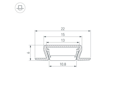 Заказать Профиль Arlight 038688| VIVID-LIGHT.RU