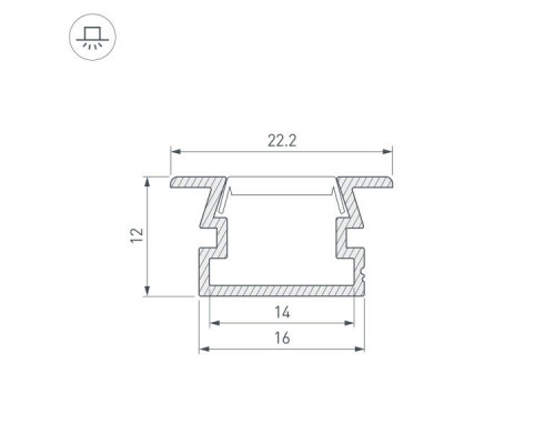 Сделать заказ Профиль Arlight 040733| VIVID-LIGHT.RU