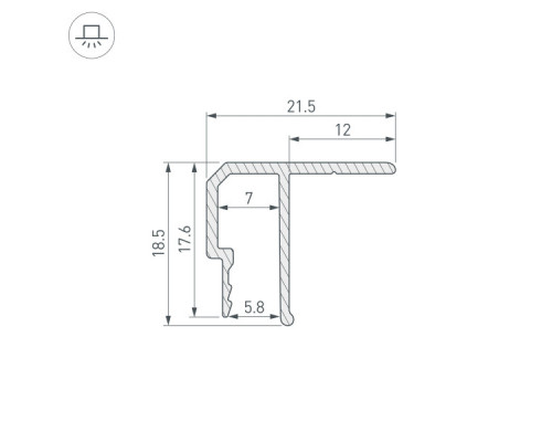 Заказать Профиль Arlight 039484| VIVID-LIGHT.RU