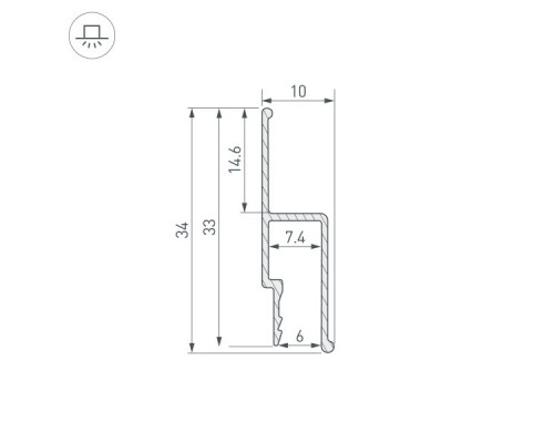 Оформить заказ Профиль Arlight 039472| VIVID-LIGHT.RU