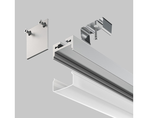 Оформить заказ Профиль Maytoni Technical ALM-2020B-S-2M| VIVID-LIGHT.RU