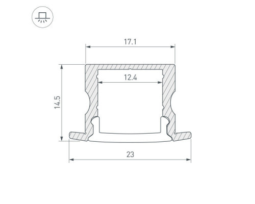 Оформить заказ Профиль Arlight 044278| VIVID-LIGHT.RU