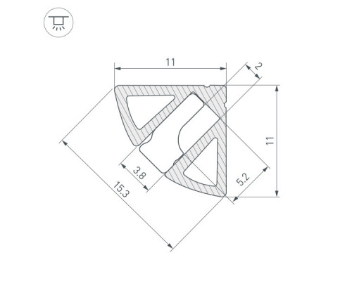Заказать Профиль Arlight 044086| VIVID-LIGHT.RU