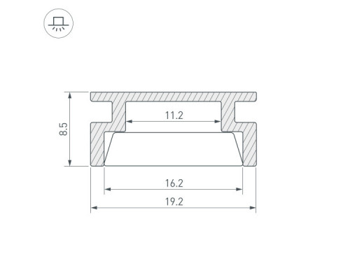 Купить Профиль Arlight 044793| VIVID-LIGHT.RU