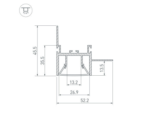Оформить заказ Профиль Arlight 044857| VIVID-LIGHT.RU