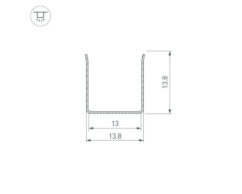 Оформить заказ Профиль Arlight 029419| VIVID-LIGHT.RU