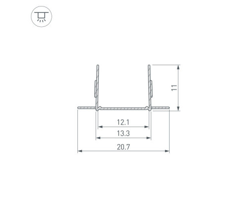 Заказать Профиль Arlight 029420| VIVID-LIGHT.RU