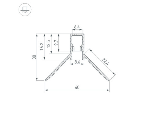 Купить Профиль Arlight 043161| VIVID-LIGHT.RU