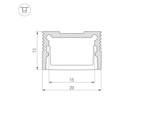Заказать Профиль Arlight 036835| VIVID-LIGHT.RU