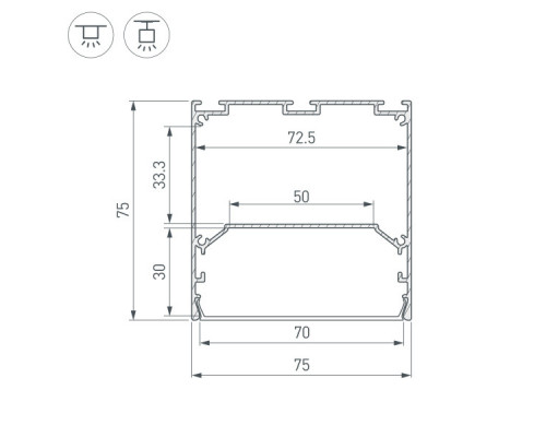 Оформить заказ Профиль Arlight 041860| VIVID-LIGHT.RU