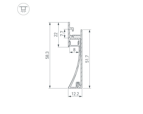 Заказать Профиль Arlight 046391| VIVID-LIGHT.RU