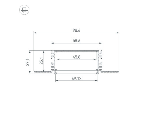 Оформить заказ Профиль Arlight 046430| VIVID-LIGHT.RU