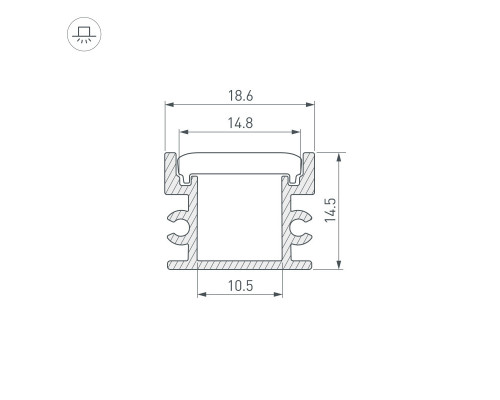 Заказать Профиль Arlight 045670| VIVID-LIGHT.RU