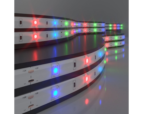 Купить Лента Elektrostandard 5050 12V 30Led 7,2W RW IP65 (5m) / Бегущая волна| VIVID-LIGHT.RU