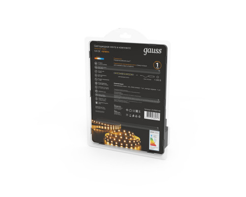 Сделать заказ Лента Gauss 312000148| VIVID-LIGHT.RU