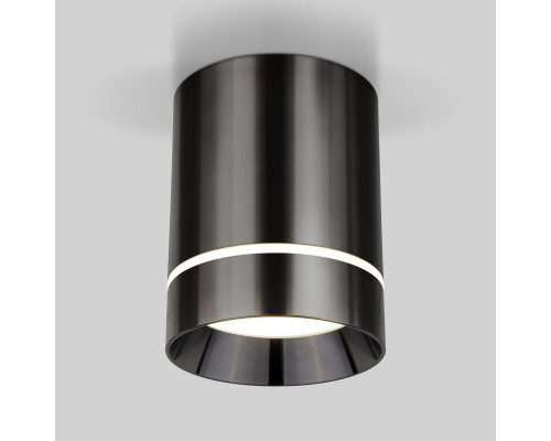 Оформить заказ Накладной светильник Elektrostandard DLR021 9W 4200K Черный жемчуг| VIVID-LIGHT.RU