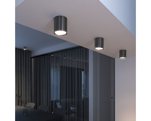 Купить Накладной светильник Elektrostandard DLR024 6W 4200K Черный жемчуг| VIVID-LIGHT.RU
