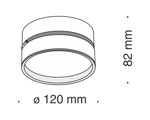 Заказать Накладной светильник Maytoni Technical C024CL-L18W4K| VIVID-LIGHT.RU