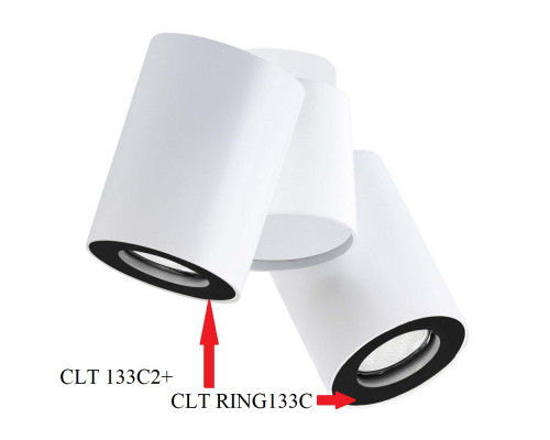 Заказать Накладной светильник Crystal Lux CLT 133C2| VIVID-LIGHT.RU