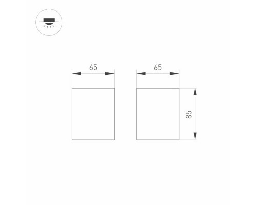 Сделать заказ Накладной светильник Arlight 031857| VIVID-LIGHT.RU